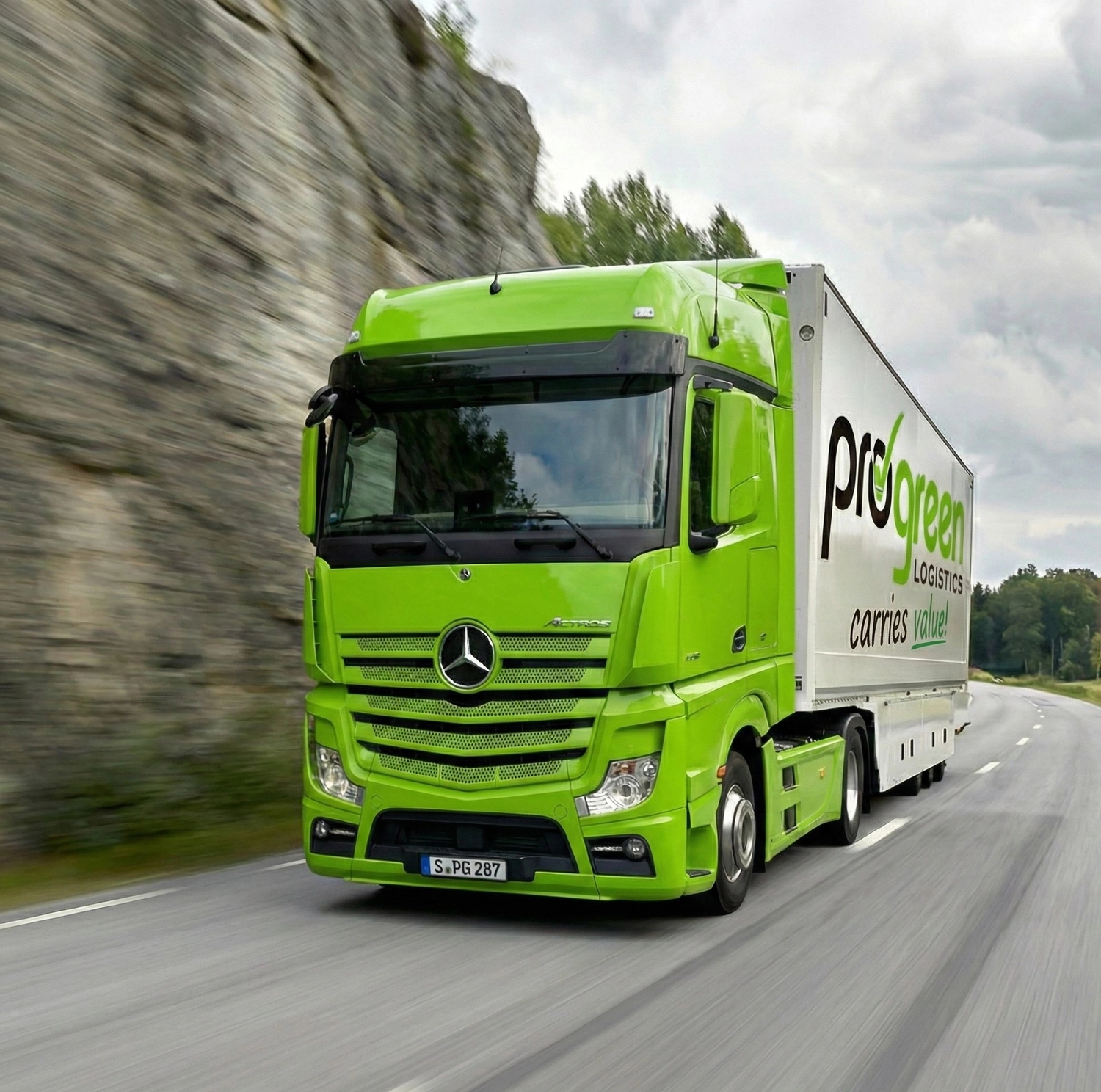 Progreen GmbH – Logistik – Transport