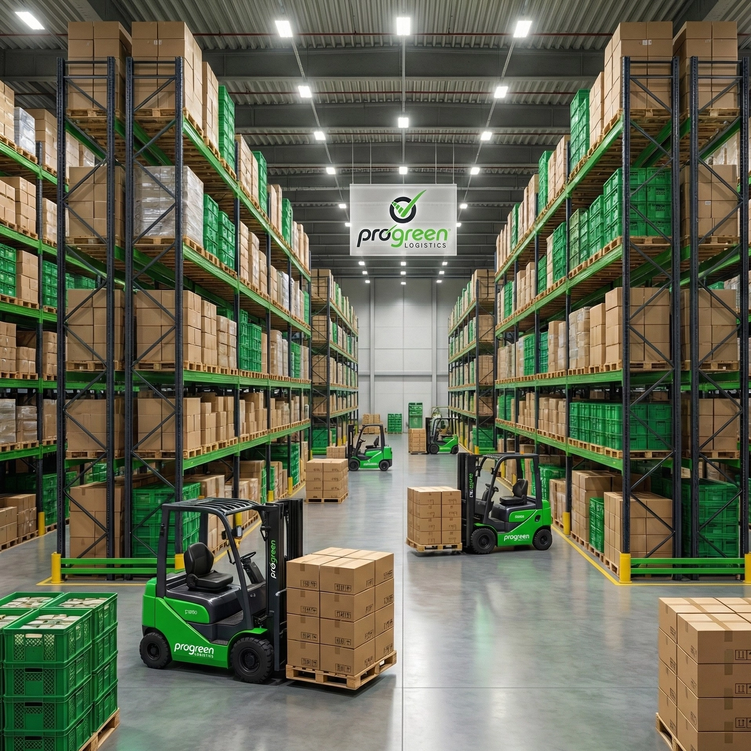Progreen GmbH – Logistik – Lager